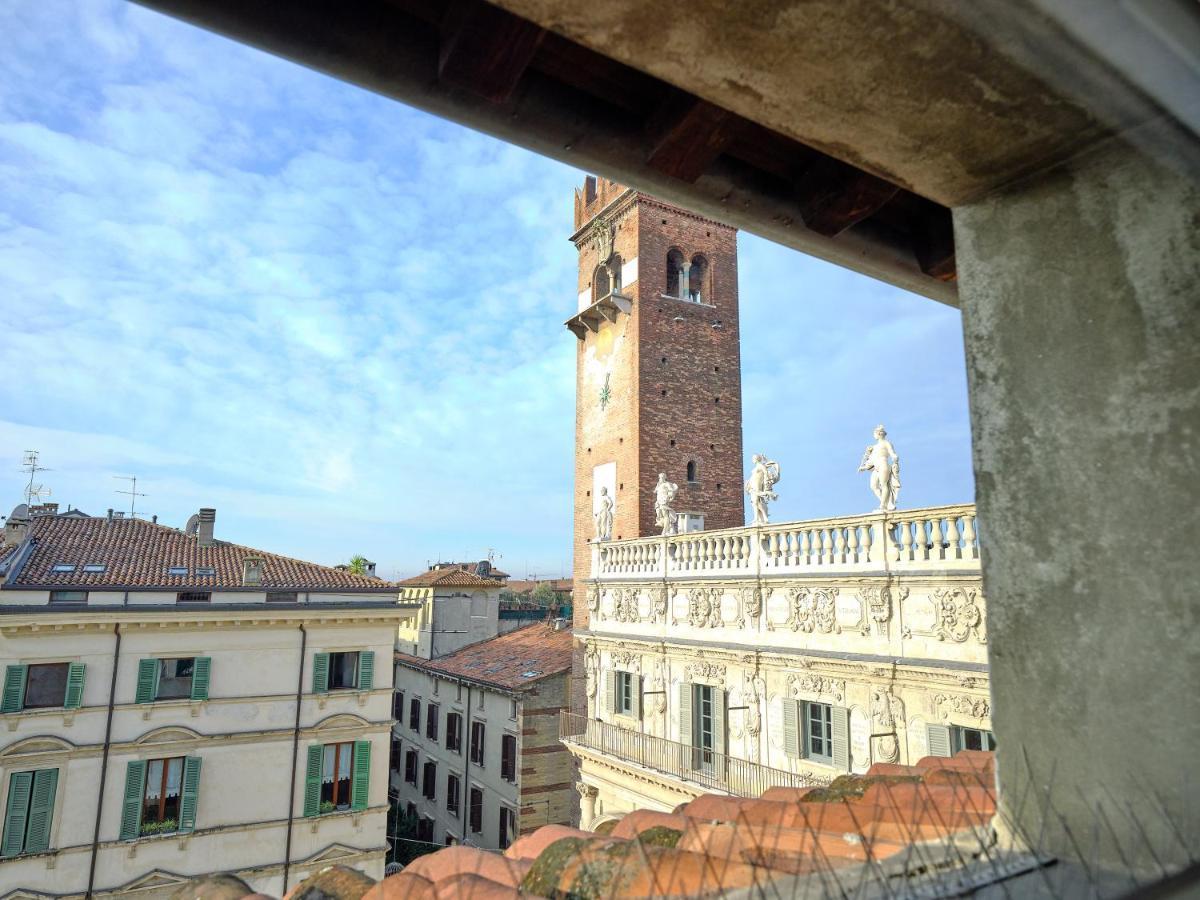 Apartmentsarena - Residenza Degli Scaligeri - Piazza Erbe Verona Kültér fotó